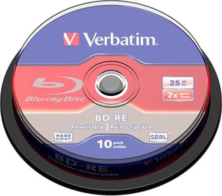 Medii de stocare si suporturi - Verbatim BD-RE 25GB 2x 10 buc (43694)