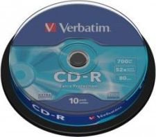 Verbatim CD-R 700MB 52x 10 bucăți (43437)