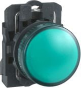 Verde indicator luminos 22mm cu LED-uri 24V AC / DC (XB5AVB3)
