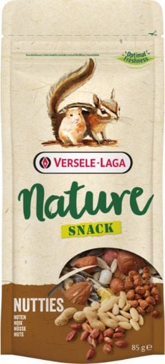 Versele-Laga Snack Natura Nutties - Snack pentru rozătoare și mamifere mici, cu nuci și semințe, op. 85g universale