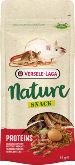 Versele-Laga Snack Nature Proteine ​​- hrană suplimentară pentru rozătoare, cu un conținut ridicat de proteine, Op. 85g universale