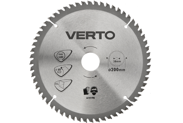 Versiunea tradusă este: Scie circula pentru aluminiu 215x30mm cu 60 de dinți (61H194)