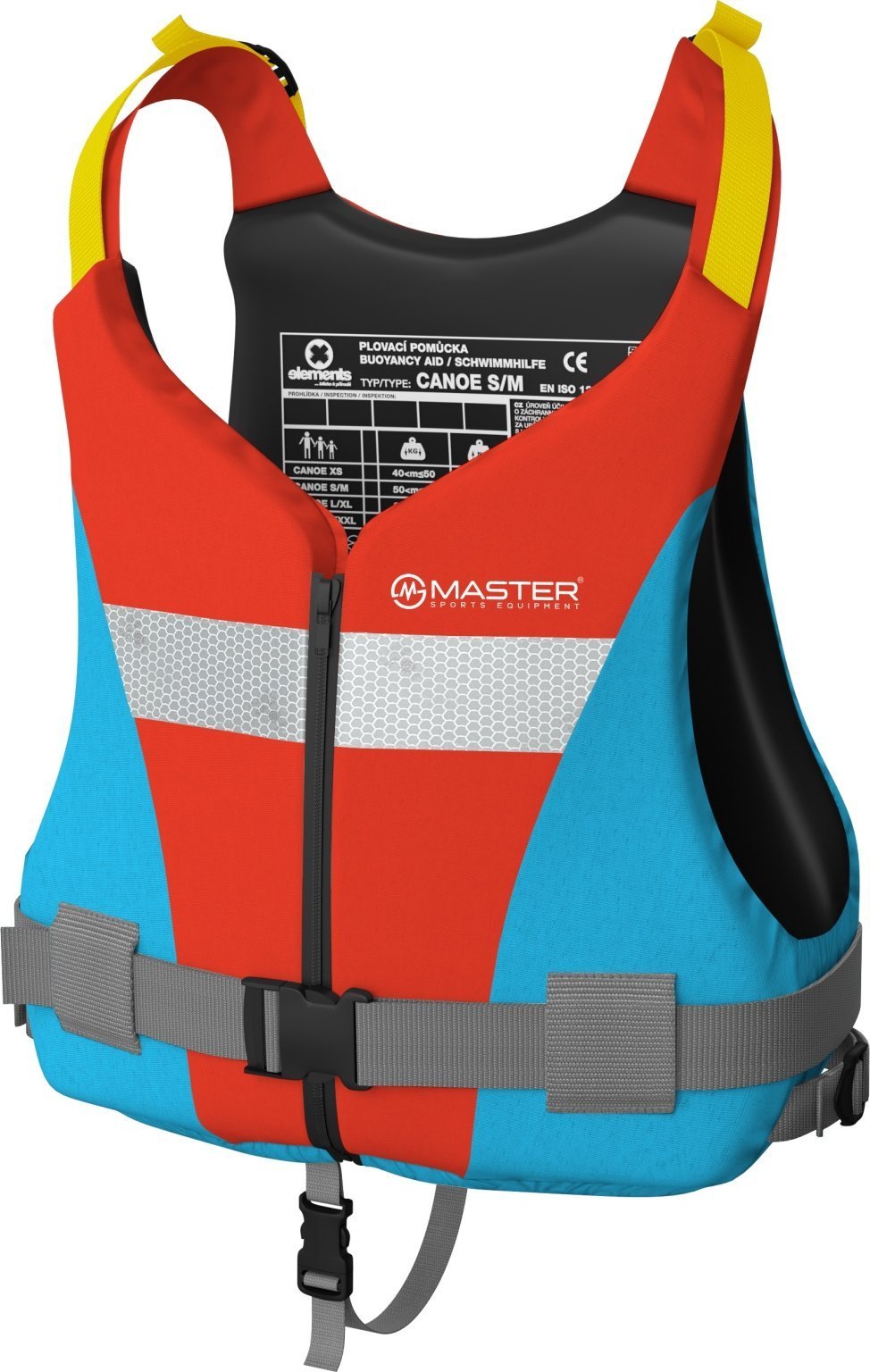 Vestă de flotabilitate Master MASTER Eleave XXXL roșie Aqua