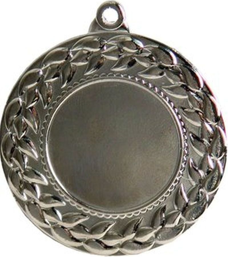 Medalie de argint cu loc pentru emblema de 25 mm - medalie de oțel