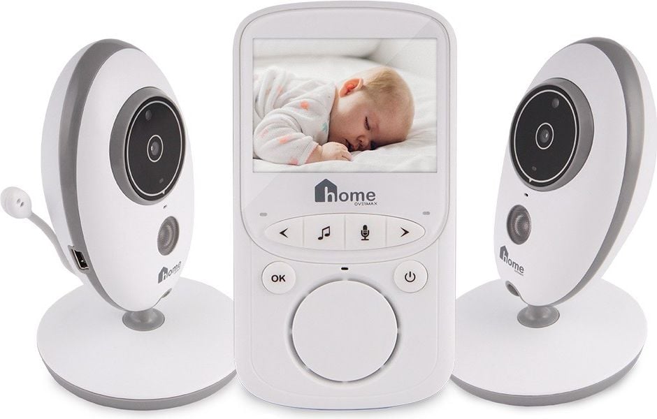 Monitoare video bebelusi - Video monitor Lionelo Babyline 5.1,bidirecțional,300 m,baterie-rețea,
Fără fir