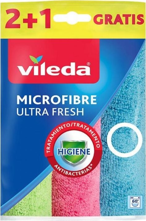 Vileda Lavetă din microfibră Vileda Ultra Fresh 3 buc.