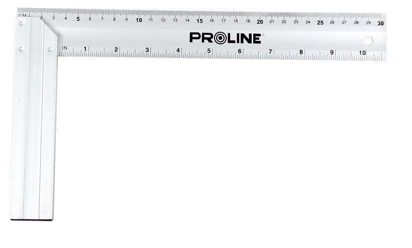 Vinclu aluminiu Proline, scala metrica imperiala, 300 mm