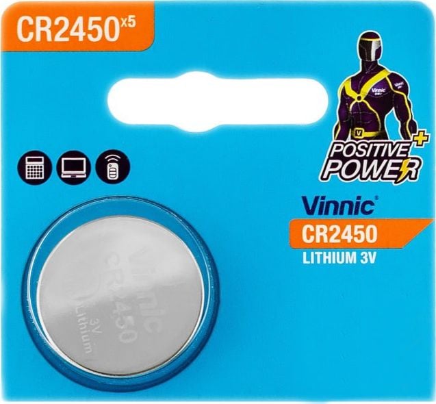 Baterie Vinnic CR2450 1 buc.