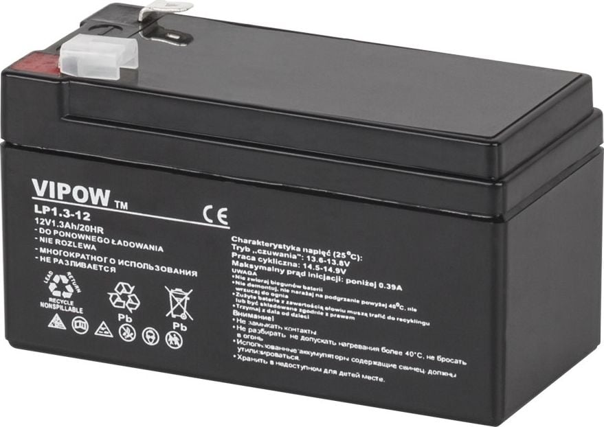 Accesorii UPS-uri - Baterie Vipow 12V/1.3Ah (BAT0213)
