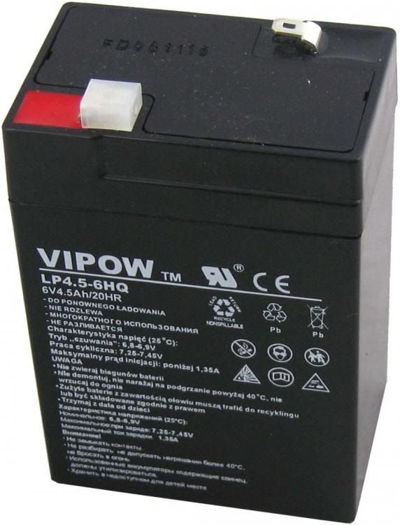 Accesorii UPS-uri - Baterie Vipow 6V/4.5Ah (BAT0202)
