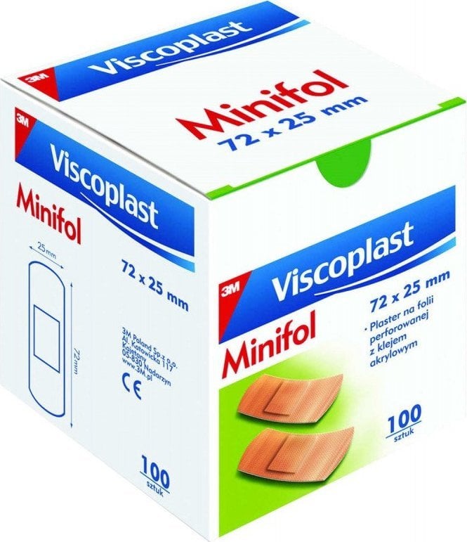 Viscoplast VISCOPLAST MINIFOL tencuieli 72x25mm, 100buc.