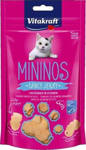 Delicatete Cat Fancy Mininos Salmon sacadat 40g