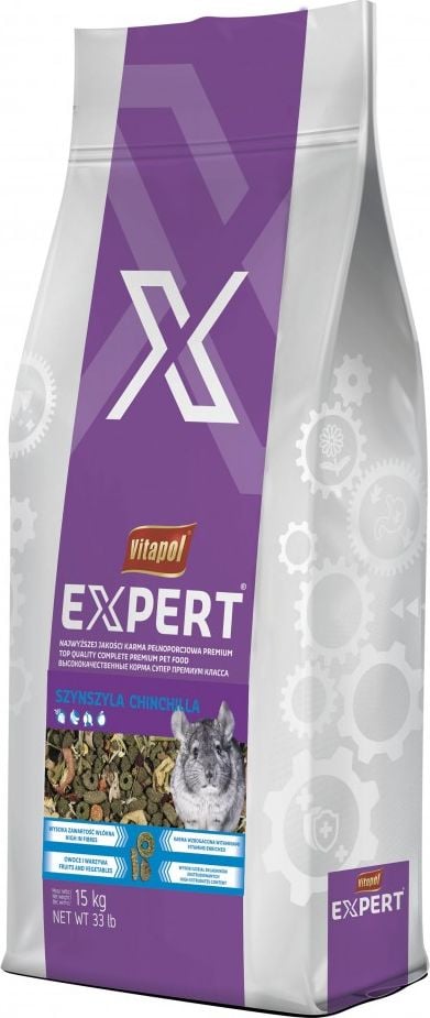 Vitapol EXPERT PENTRU CHINCHILLA 15kg