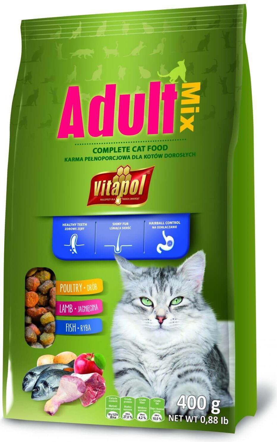 Hrana pentru Pisici Adulti Vitapol 1,8 kg