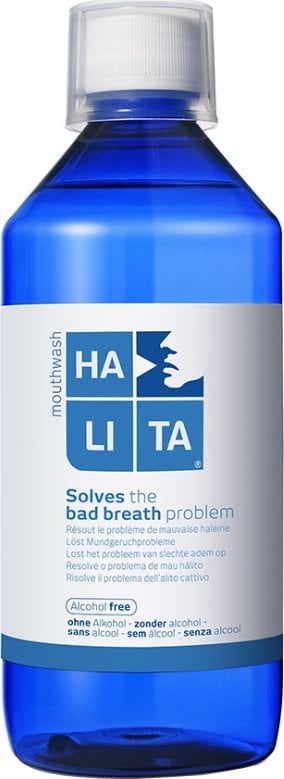 Apa de gura HALITA Vitis Pharma 500ml,Fara alcool,Înviorător