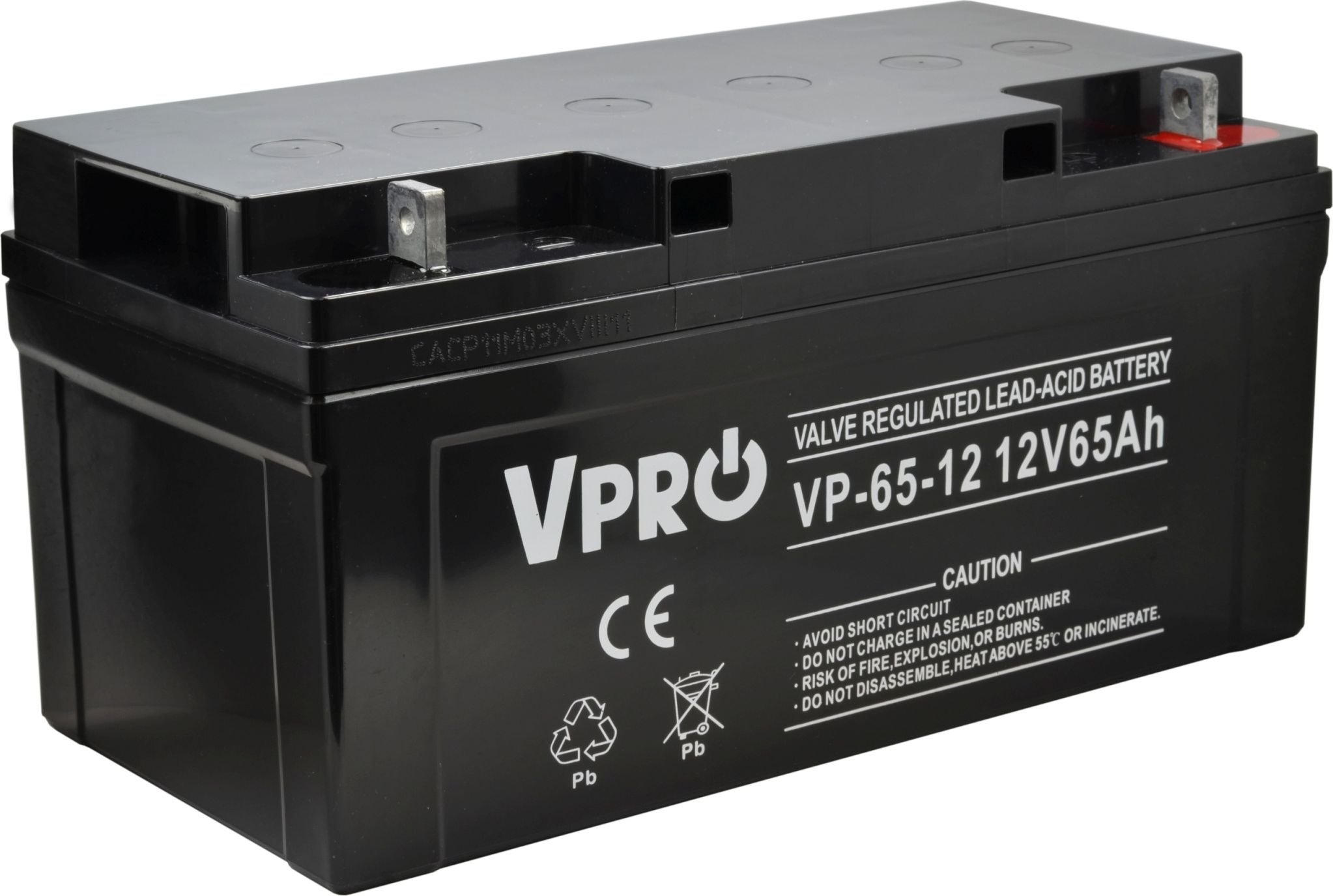Volt 12V/65AH-VPRO