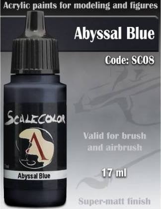 Vopsea acrilica, Scale75, Abyssal Blue, 17ml