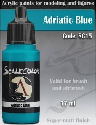 Vopsea acrilica, Scale75, Adriatic Blue, 17ml