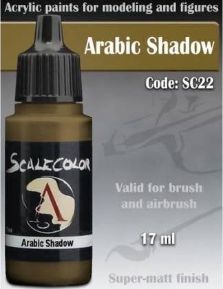 Vopsea acrilica, Scale75, Arabic Shadow, 17ml