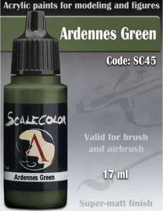 Vopsea acrilica, Scale75, Ardennes Green, 17ml