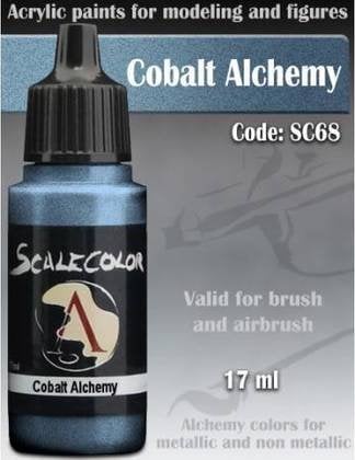 Vopsea acrilica, Scale75, Cobalt Alchemy, 17ml