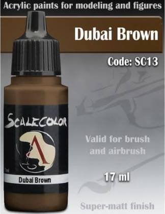 Vopsea acrilica, Scale75, Dubai Brown, 17ml