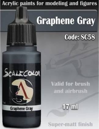 Vopsea acrilica, Scale75, Graphene Gray, 17ml