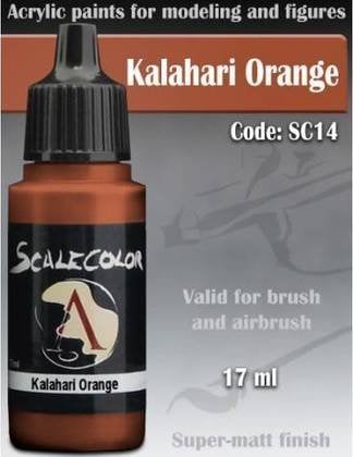 Vopsea acrilica, Scale75, Kalahari Orange, 17ml