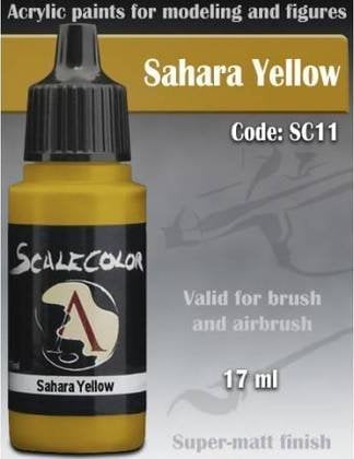 Vopsea acrilica, Scale75, Sahara Yellow, 17ml
