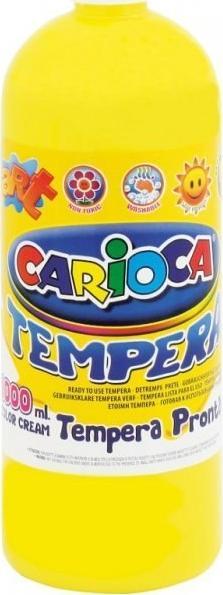 Vopsea Carioca Tempera 1000 ml, galben lamaie CARIOCA 170-1864