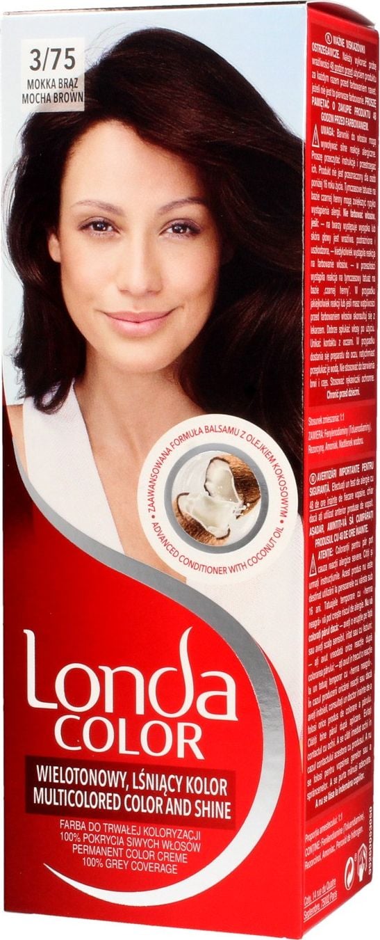Vopsea de par permanenta Londa Color Blend, Saten Mocha 3/75