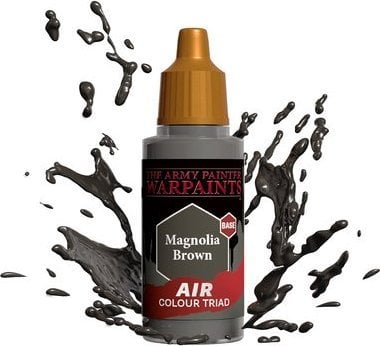 Vopsea Warpaints Air, The Army Painter, Pentru miniaturi, Magnolia Brown, 18 ml