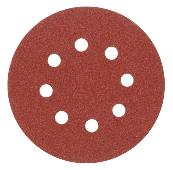 Șlefuirea disc 125mm P 120 8 găuri 5p. (08582)