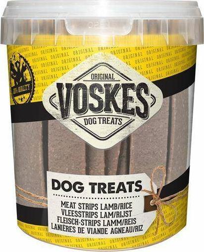 VOSKES Voskes Pies Treats 500g Miel/Fâșii de Orez Dulciuri pentru câini