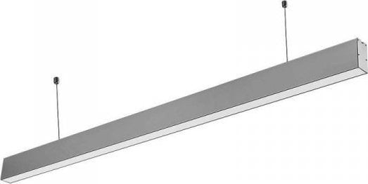 V-TAC Corp de iluminat V-TAC LED Linear SAMSUNG CHIP 40W Conectabil Suspendat Gri 120cm VT-7-40-S 4000K 3300lm 5 ani garanție