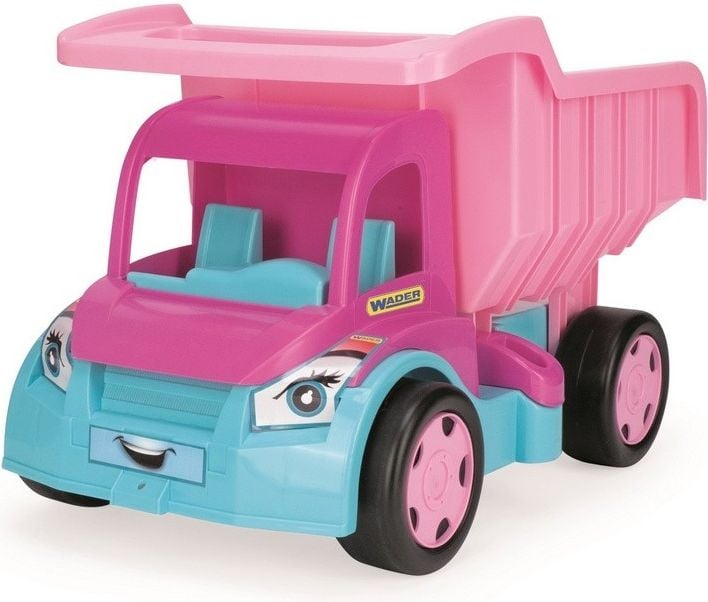 Wader Gigant Truck - Basculantă pentru fete roz (GXP-651098)