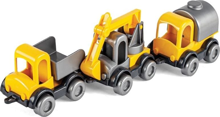 Wader KID CARS SET VEHICULE DE CONSTRUCȚIE WADER 60021