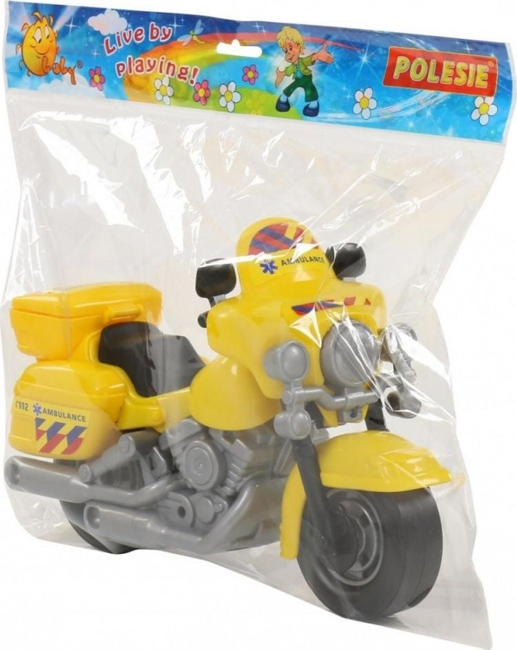 Motocicleta salvare , Polesie , 27x12x19 cm , Robentoys