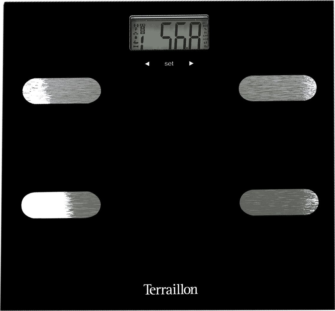 Cantare corporale - Cantar persoane Ariete TERRAILLON 14464, 150 kg, 100 g, Negru
