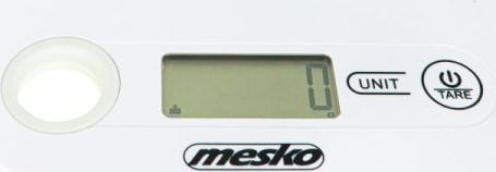 Cantar de bucatarie Mesko MS 3159w, capacitate max 5kg, afisaj LCD, Alb