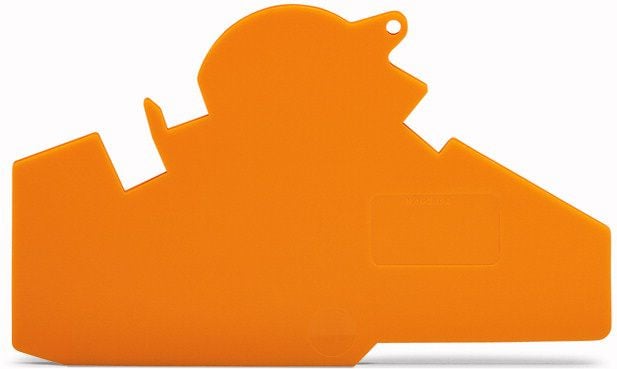Wago Placă de capăt portocalie (282-387)