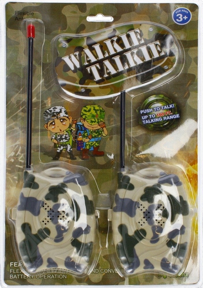 Walkie Talkie Mega Creative Walkie-talkie camuflate Mega Creative