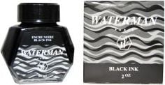 Calimara cerneala, Waterman Intense Black, 50 ml, negru