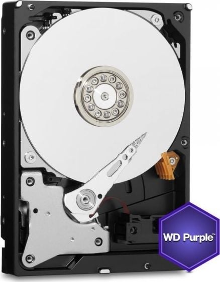 WD Hard Drive HDD WD Purple 1TB SATA 3.0 64MB 5400rpm 3.5` WD10PURZ