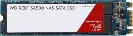 WD Hard Drive SSD WD Red 2TB M.2 SATA 3.0 Viteză de scriere 530 MBytes/sec Viteză de citire 560 MBytes/sec MTBF 2000000 ore WDS200T1R0B