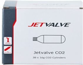 CO2 cartuș de gaz cutie JETVALVE 16g 30 buc. (WLD-07011)