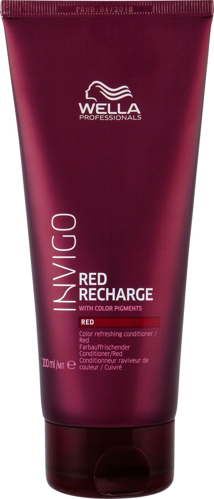 Wella Wella Invigo Red Balsam de reîncărcare 200ml Roșu