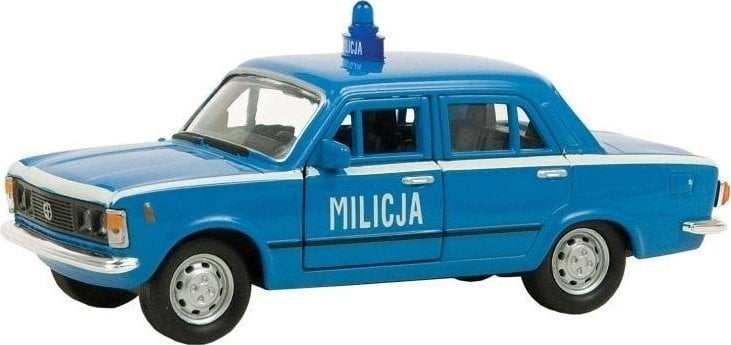 Welly Fiat 125p 1:39 Militia albastru WELLY