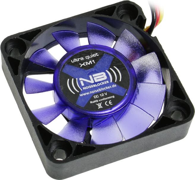 Ventilator PC Noiseblocker ITRXM1, BlackSilent Fan XM1 40mm, 11 dBA