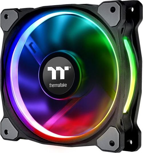 Ventilator PC Thermaltake CL-F059-PL12SW-A, Riing Plus 12 RGB, 120x120x25mm, RGB